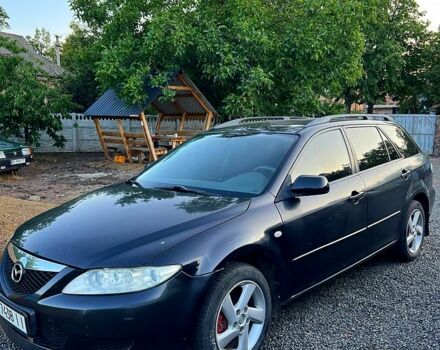 Чорний Мазда 6, об'ємом двигуна 2 л та пробігом 250 тис. км за 1800 $, фото 1 на Automoto.ua