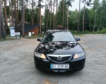 Черный Мазда 6, объемом двигателя 2 л и пробегом 300 тыс. км за 3500 $, фото 1 на Automoto.ua