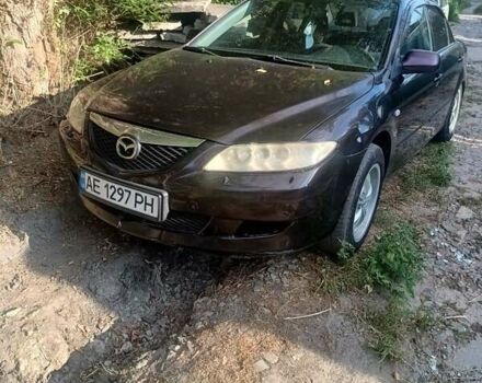 Черный Мазда 6, объемом двигателя 2 л и пробегом 422 тыс. км за 3800 $, фото 1 на Automoto.ua
