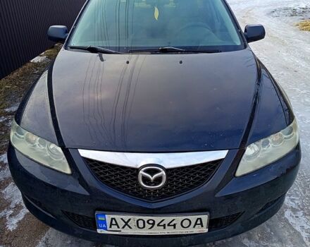 Черный Мазда 6, объемом двигателя 2 л и пробегом 300 тыс. км за 2850 $, фото 1 на Automoto.ua