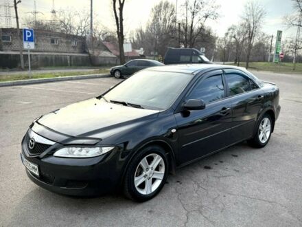 Чорний Мазда 6, об'ємом двигуна 2 л та пробігом 190 тис. км за 3950 $, фото 1 на Automoto.ua