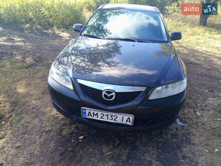 Черный Мазда 6, объемом двигателя 1.8 л и пробегом 300 тыс. км за 3399 $, фото 1 на Automoto.ua