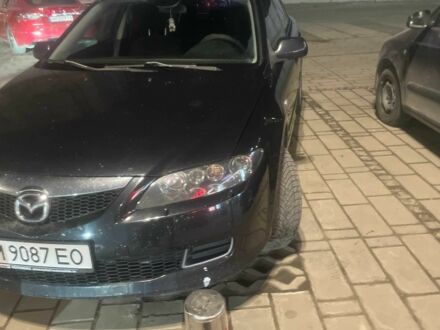 Чорний Мазда 6, об'ємом двигуна 2 л та пробігом 308 тис. км за 3300 $, фото 1 на Automoto.ua
