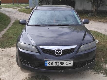 Чорний Мазда 6, об'ємом двигуна 2 л та пробігом 250 тис. км за 4200 $, фото 1 на Automoto.ua