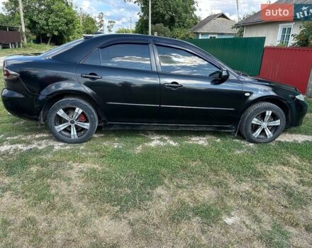 Чорний Мазда 6, об'ємом двигуна 2 л та пробігом 223 тис. км за 4000 $, фото 1 на Automoto.ua