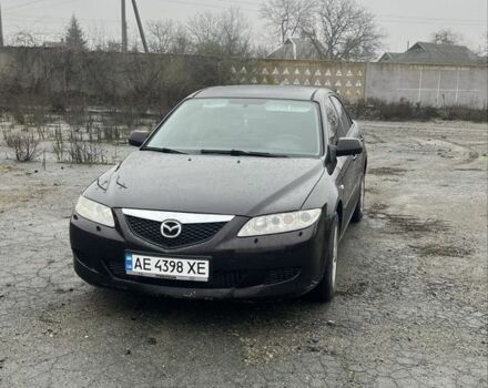 Черный Мазда 6, объемом двигателя 2 л и пробегом 185 тыс. км за 4100 $, фото 1 на Automoto.ua