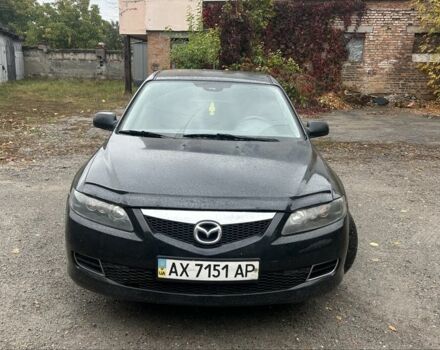 Чорний Мазда 6, об'ємом двигуна 2 л та пробігом 180 тис. км за 2800 $, фото 1 на Automoto.ua