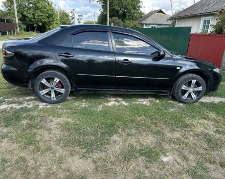Чорний Мазда 6, об'ємом двигуна 2 л та пробігом 223 тис. км за 3712 $, фото 1 на Automoto.ua