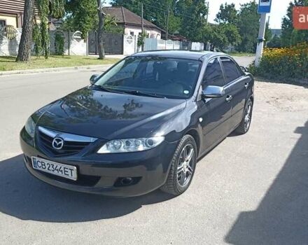 Черный Мазда 6, объемом двигателя 2 л и пробегом 199 тыс. км за 3900 $, фото 1 на Automoto.ua