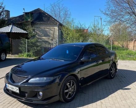 Черный Мазда 6, объемом двигателя 2 л и пробегом 249 тыс. км за 3700 $, фото 1 на Automoto.ua