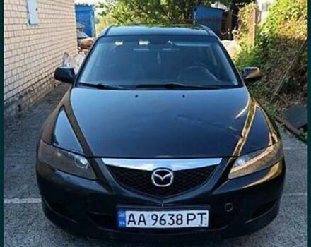 Черный Мазда 6, объемом двигателя 2 л и пробегом 381 тыс. км за 3999 $, фото 1 на Automoto.ua