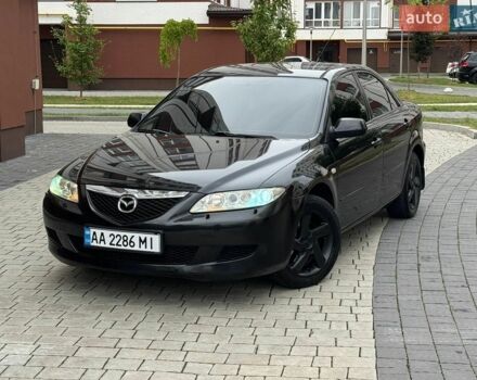 Черный Мазда 6, объемом двигателя 2 л и пробегом 208 тыс. км за 3950 $, фото 1 на Automoto.ua