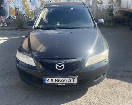 Черный Мазда 6, объемом двигателя 2 л и пробегом 320 тыс. км за 2800 $, фото 1 на Automoto.ua