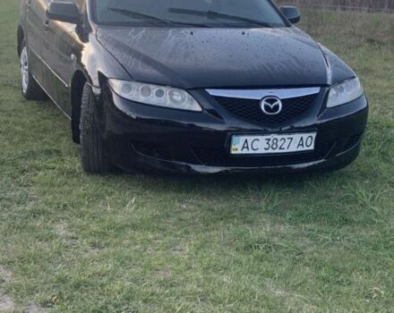 Черный Мазда 6, объемом двигателя 1.8 л и пробегом 300 тыс. км за 2150 $, фото 1 на Automoto.ua