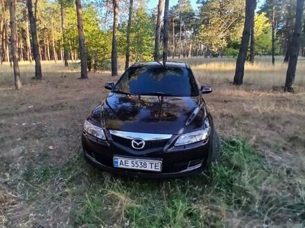 Черный Мазда 6, объемом двигателя 2 л и пробегом 240 тыс. км за 5500 $, фото 1 на Automoto.ua