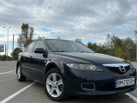 Чорний Мазда 6, об'ємом двигуна 2 л та пробігом 128 тис. км за 6000 $, фото 1 на Automoto.ua