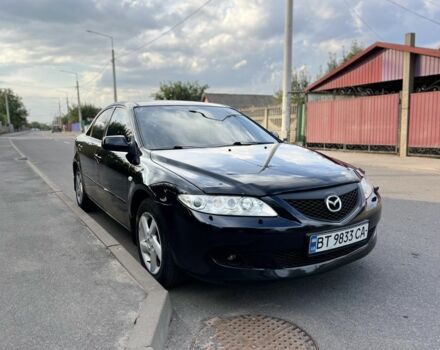 Черный Мазда 6, объемом двигателя 2 л и пробегом 333 тыс. км за 4500 $, фото 1 на Automoto.ua