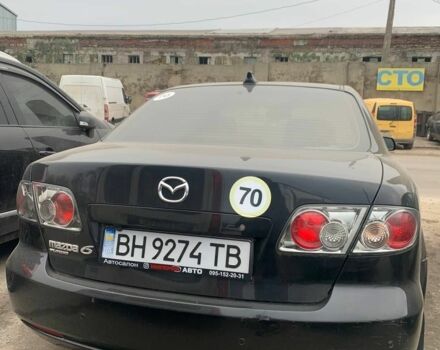 Чорний Мазда 6, об'ємом двигуна 2 л та пробігом 200 тис. км за 3800 $, фото 1 на Automoto.ua