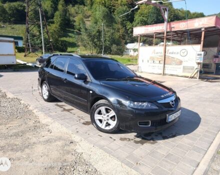 Черный Мазда 6, объемом двигателя 2 л и пробегом 273 тыс. км за 3700 $, фото 1 на Automoto.ua
