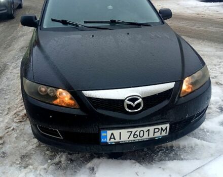 Черный Мазда 6, объемом двигателя 1.8 л и пробегом 37400 тыс. км за 3300 $, фото 1 на Automoto.ua