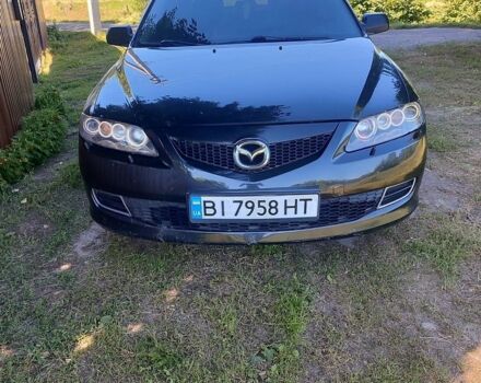 Чорний Мазда 6, об'ємом двигуна 2 л та пробігом 296 тис. км за 5000 $, фото 1 на Automoto.ua