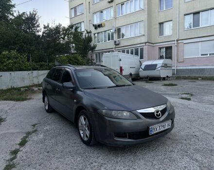 Чорний Мазда 6, об'ємом двигуна 2 л та пробігом 100 тис. км за 1902 $, фото 1 на Automoto.ua