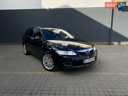 Чорний Мазда 6, об'ємом двигуна 2 л та пробігом 250 тис. км за 6000 $, фото 1 на Automoto.ua