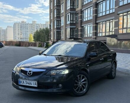 Чорний Мазда 6, об'ємом двигуна 2 л та пробігом 230 тис. км за 4400 $, фото 1 на Automoto.ua