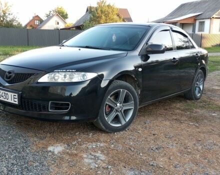 Чорний Мазда 6, об'ємом двигуна 2 л та пробігом 350 тис. км за 4300 $, фото 1 на Automoto.ua