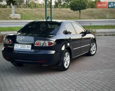 Черный Мазда 6, объемом двигателя 2 л и пробегом 268 тыс. км за 6300 $, фото 1 на Automoto.ua