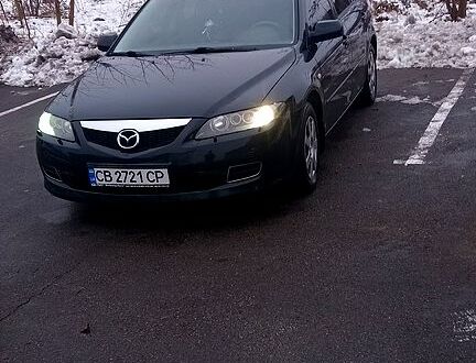 Мазда 6 2006 в Чернигове на Automoto.ua Черный Мазда 6, объемом двигателя 2 л и пробегом 195 тыс. км за 4500 $, фото 1 на Automoto.ua