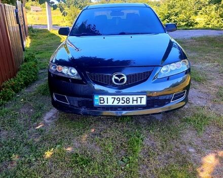 Чорний Мазда 6, об'ємом двигуна 2 л та пробігом 295 тис. км за 5000 $, фото 1 на Automoto.ua