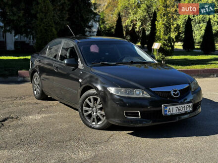 Чорний Мазда 6, об'ємом двигуна 1.8 л та пробігом 370 тис. км за 3200 $, фото 1 на Automoto.ua