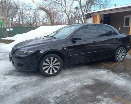 Чорний Мазда 6, об'ємом двигуна 1.8 л та пробігом 211 тис. км за 4600 $, фото 1 на Automoto.ua