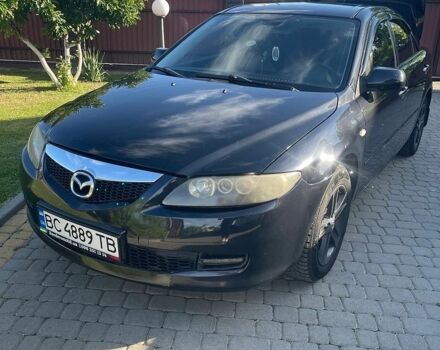 Чорний Мазда 6, об'ємом двигуна 2 л та пробігом 318 тис. км за 4500 $, фото 1 на Automoto.ua
