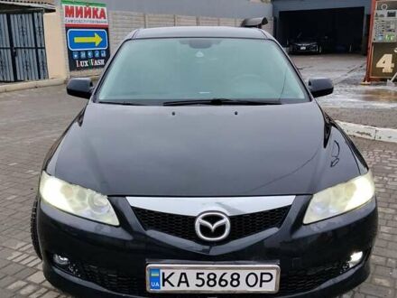 Чорний Мазда 6, об'ємом двигуна 2 л та пробігом 190 тис. км за 4600 $, фото 1 на Automoto.ua