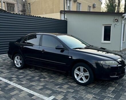 Чорний Мазда 6, об'ємом двигуна 2 л та пробігом 265 тис. км за 5800 $, фото 1 на Automoto.ua
