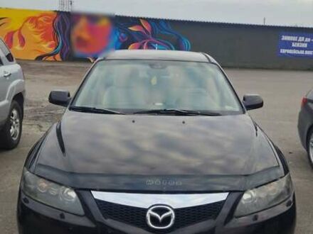Чорний Мазда 6, об'ємом двигуна 2 л та пробігом 238 тис. км за 4900 $, фото 1 на Automoto.ua