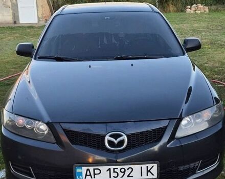 Черный Мазда 6, объемом двигателя 2 л и пробегом 412 тыс. км за 5000 $, фото 1 на Automoto.ua