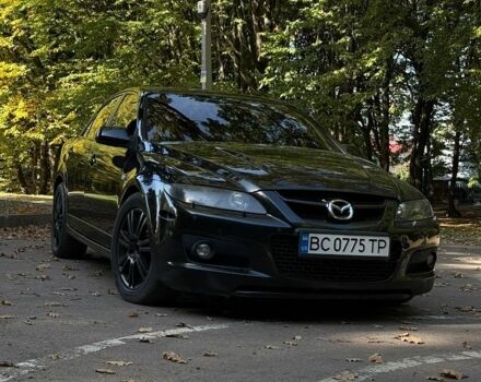 Черный Мазда 6, объемом двигателя 2.3 л и пробегом 230 тыс. км за 4700 $, фото 1 на Automoto.ua