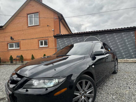 Черный Мазда 6, объемом двигателя 2.26 л и пробегом 208 тыс. км за 6300 $, фото 1 на Automoto.ua