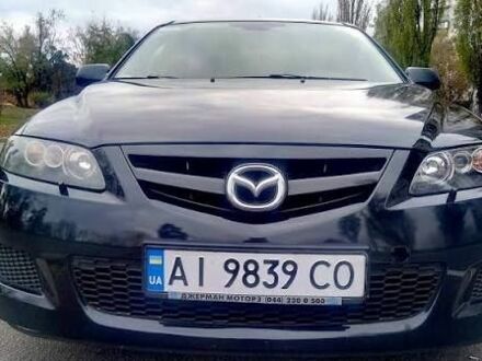 Черный Мазда 6, объемом двигателя 2.3 л и пробегом 412 тыс. км за 3300 $, фото 1 на Automoto.ua