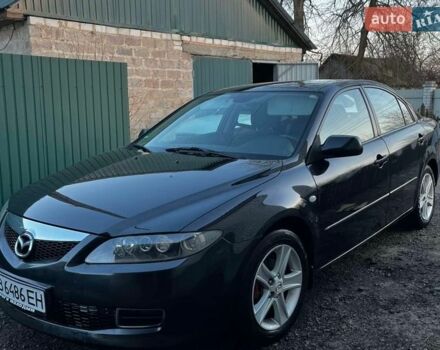 Чорний Мазда 6, об'ємом двигуна 1.8 л та пробігом 242 тис. км за 4400 $, фото 1 на Automoto.ua