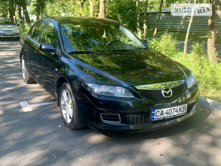 Чорний Мазда 6, об'ємом двигуна 2 л та пробігом 259 тис. км за 5900 $, фото 1 на Automoto.ua