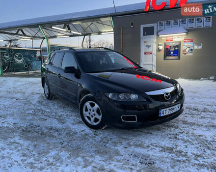 Черный Мазда 6, объемом двигателя 2 л и пробегом 271 тыс. км за 4999 $, фото 1 на Automoto.ua