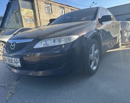 Чорний Мазда 6, об'ємом двигуна 2 л та пробігом 180 тис. км за 3300 $, фото 1 на Automoto.ua
