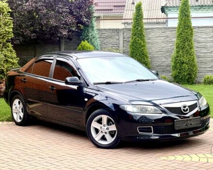Черный Мазда 6, объемом двигателя 2 л и пробегом 160 тыс. км за 5999 $, фото 1 на Automoto.ua