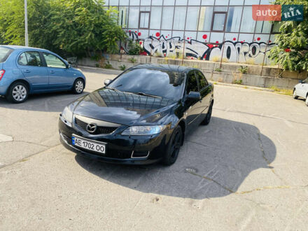 Чорний Мазда 6, об'ємом двигуна 2 л та пробігом 253 тис. км за 4800 $, фото 1 на Automoto.ua