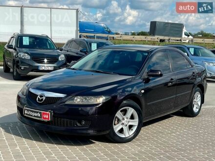 Чорний Мазда 6, об'ємом двигуна 1.8 л та пробігом 237 тис. км за 4290 $, фото 1 на Automoto.ua