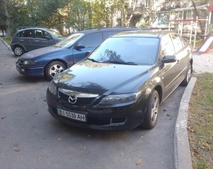 Черный Мазда 6, объемом двигателя 1.8 л и пробегом 304 тыс. км за 2208 $, фото 1 на Automoto.ua